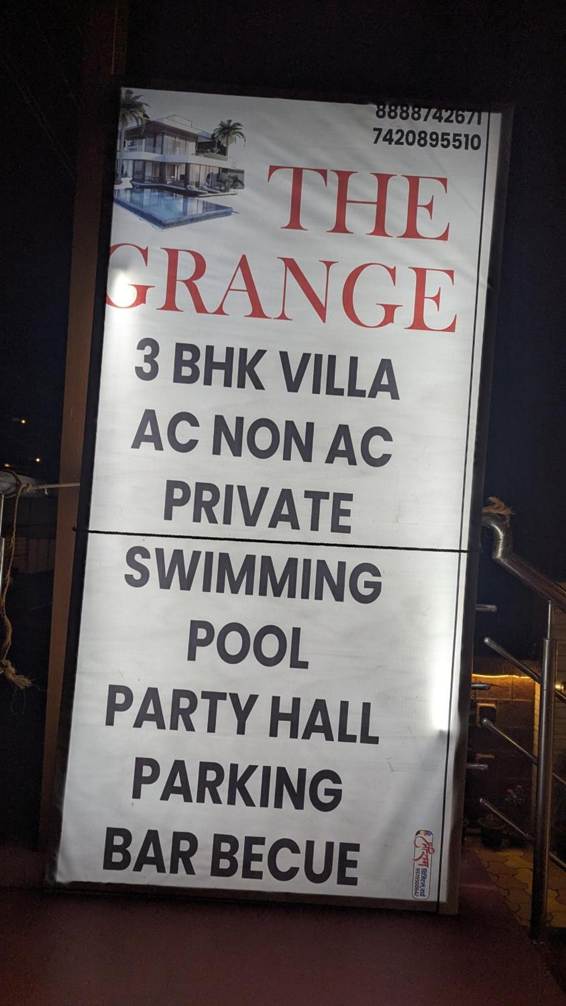 The Grange Lake View Panchgani Buitenkant foto